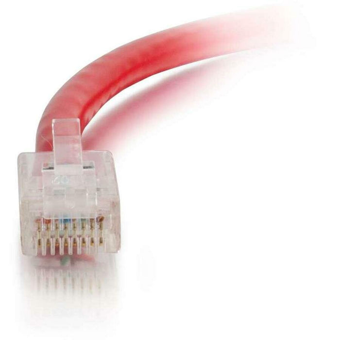 C2G-7ft Cat6 Non-Booted Unshielded (UTP) Network Patch Cable - Red
