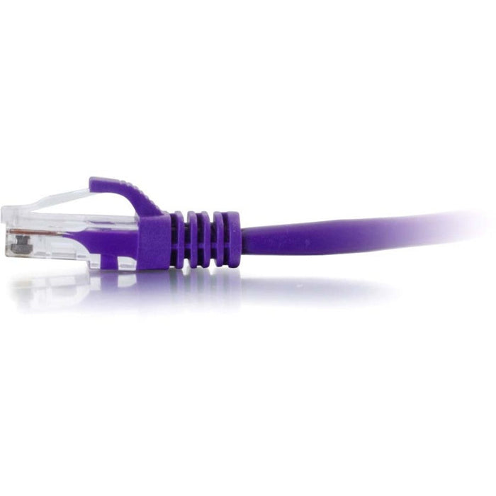 C2G-4ft Cat5e Snagless Unshielded (UTP) Network Patch Cable - Purple