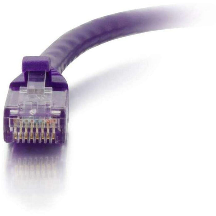 C2G-4ft Cat5e Snagless Unshielded (UTP) Network Patch Cable - Purple