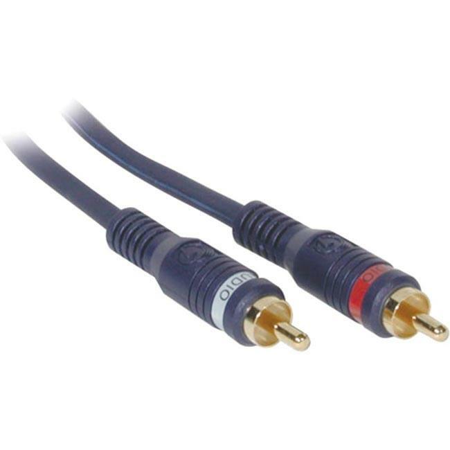 C2G 50ft Velocity RCA Stereo Audio Cable