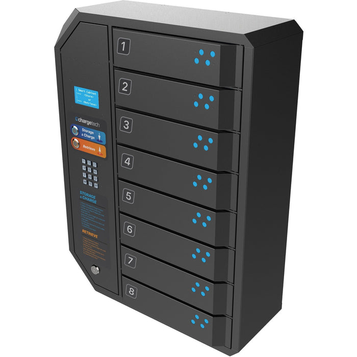 ChargeTech 8 Bay Pin Code Charging Locker