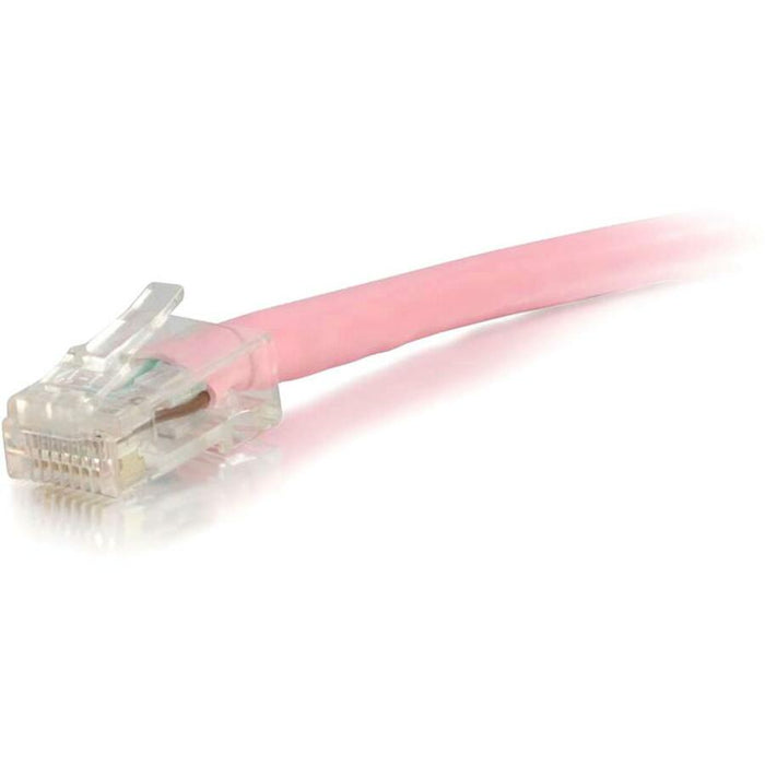 C2G-35ft Cat5e Non-Booted Unshielded (UTP) Network Patch Cable - Pink