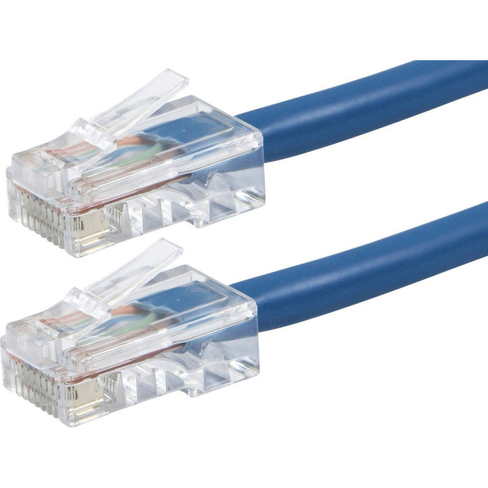 Monoprice ZEROboot Series Cat5e 24AWG UTP Ethernet Network Patch Cable, 75ft Blue