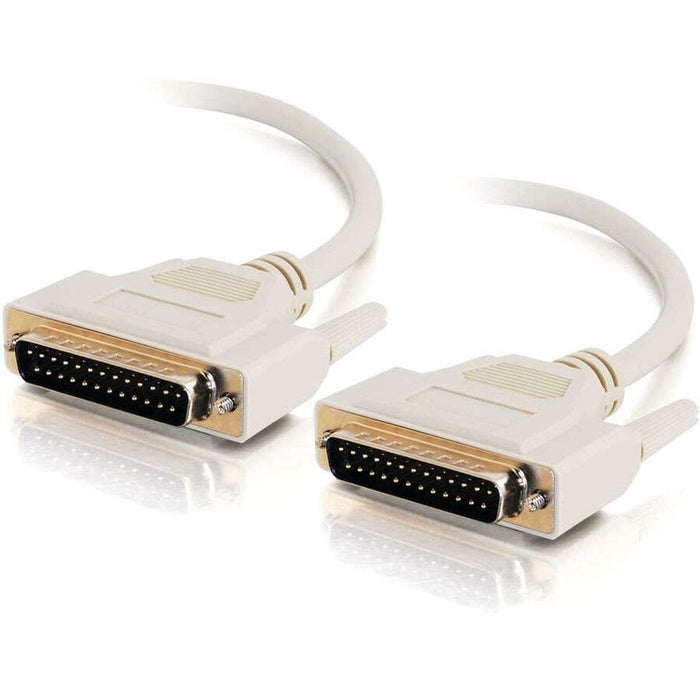 C2G 10ft DB25 M/M Null Modem Cable