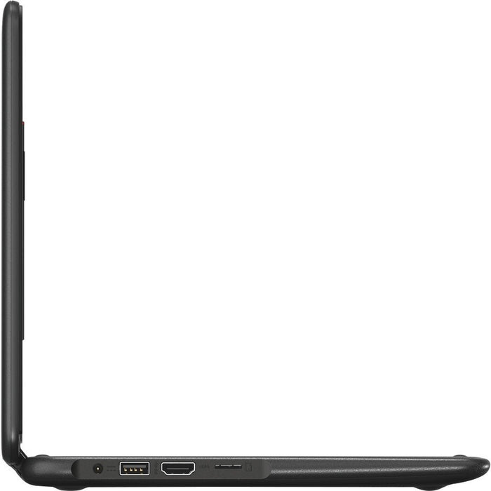 Lenovo 300e Winbook 81FYS00200 11.6" 2 in 1 Notebook - 1366 x 768 - Intel Pentium N4200 Quad-core (4 Core) 1.10 GHz - 8 GB Total RAM - 128 GB Flash Memory - Black