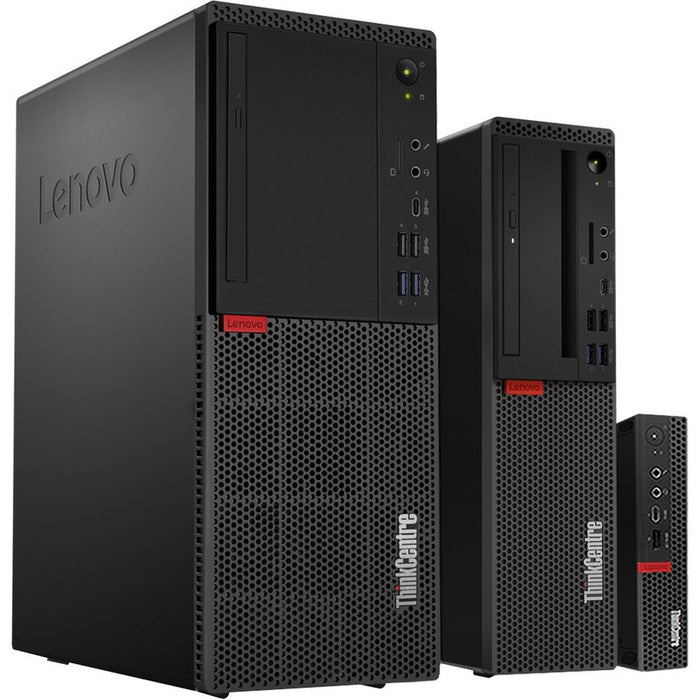 Lenovo ThinkCentre M720t 10SQ0079US Desktop Computer - Intel Core i5 8th Gen i5-8500 Hexa-core (6 Core) 3 GHz - 8 GB RAM DDR4 SDRAM - 1 TB HDD - Tower