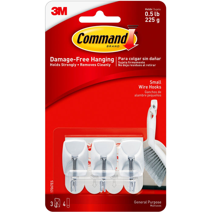 Command&trade; Small Wire Hooks