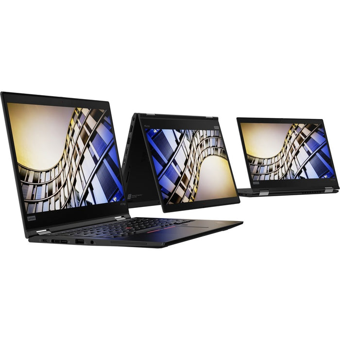 Lenovo ThinkPad X13 Yoga Gen 1 20SX0032US 13.3" Touchscreen 2 in 1 Notebook - 4K UHD - 3840 x 2160 - Intel Core i7 10th Gen i7-10610U Quad-core (4 Core) 1.80 GHz - 16 GB Total RAM - 512 GB SSD - Black