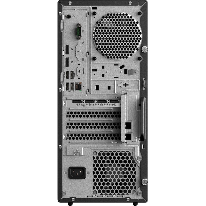 Lenovo ThinkStation P330 30CY007LUS Workstation - 1 x Intel Xeon Quad-core (4 Core) E-2224 3.40 GHz - 16 GB DDR4 SDRAM RAM - 512 GB SSD - Tower - Raven Black