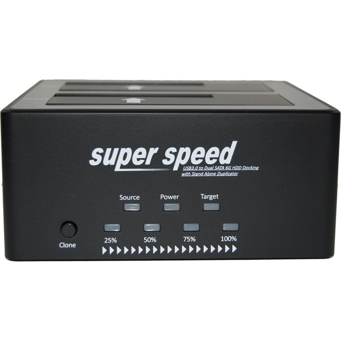 Bytecc Super Speed USB to Dual SATA lll Docking with Stand Alone Duplicator