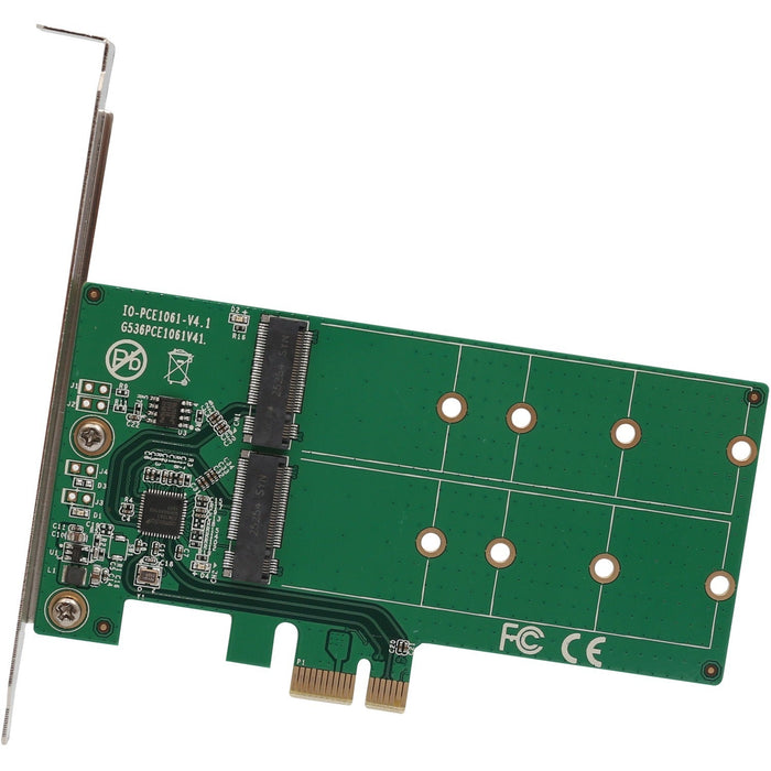 IO Crest 2 Port M.2 to PCI-e x1 Adapter B or B+M Key