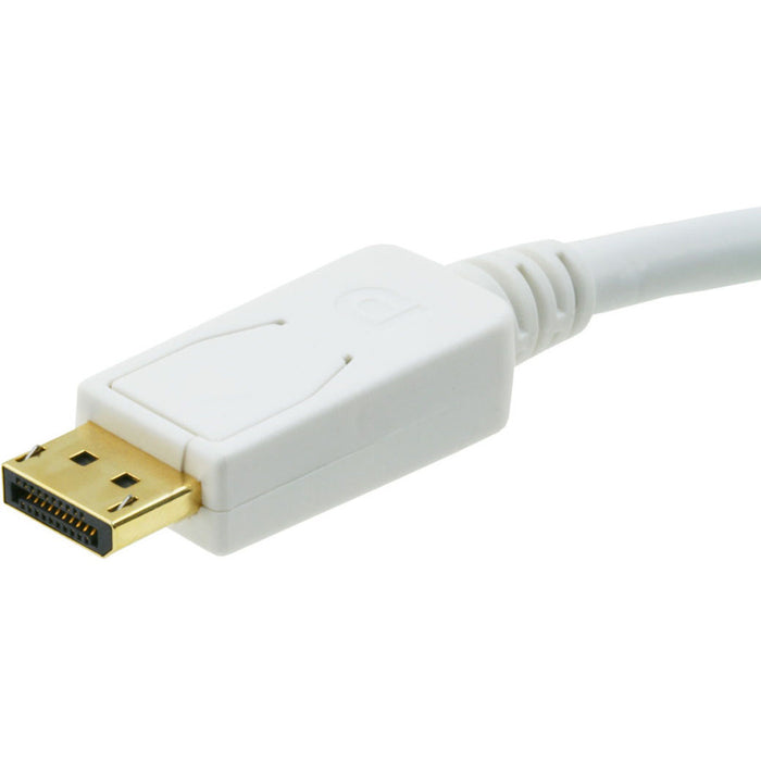 Monoprice 10ft 28AWG DisplayPort to DVI Cable - White
