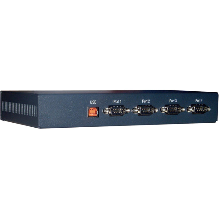 Brainboxes 4 Port RS232 USB to Serial Server