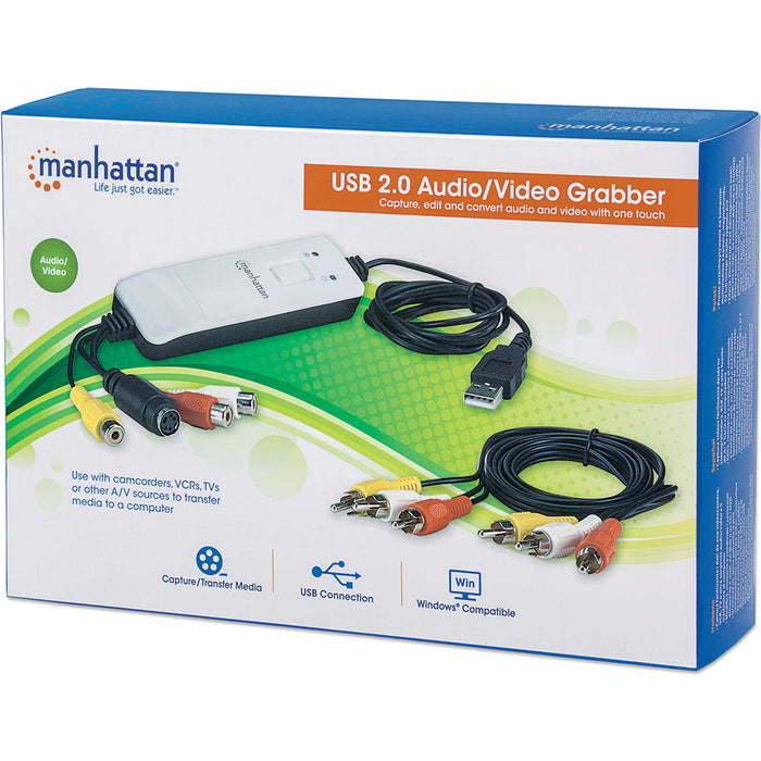 Manhattan USB Audio/Video Grabber