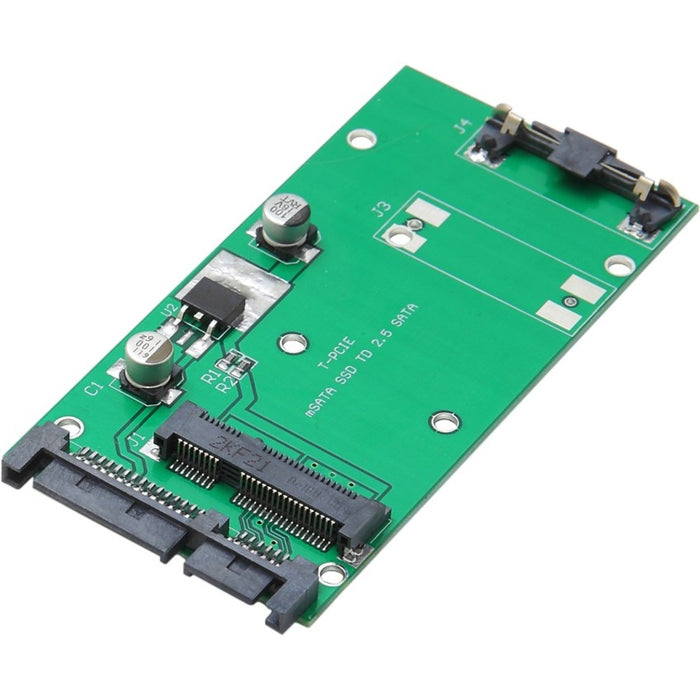 SYBA Multimedia 70mm (2.5") mSATA SSD to 2.5" SATA Converter Adapter