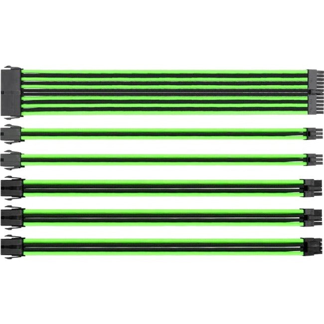 Thermaltake Thermaltake TtMod Sleeve Cable - Green/Black