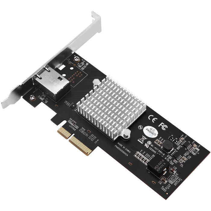 SIIG Dual Profile 10G 5-Speed Multi-Gigabit Network Controller Card - Intel X550