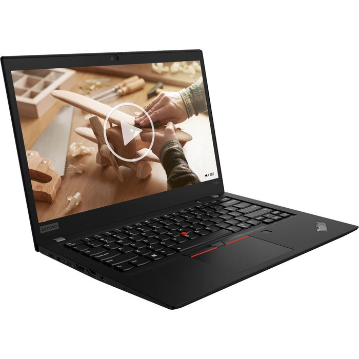Lenovo ThinkPad T490s 20NYSBG100 14" Notebook - Full HD - 1920 x 1080 - Intel Core i7 8th Gen i7-8665U Quad-core (4 Core) 1.90 GHz - 32 GB Total RAM - 256 GB SSD - Black