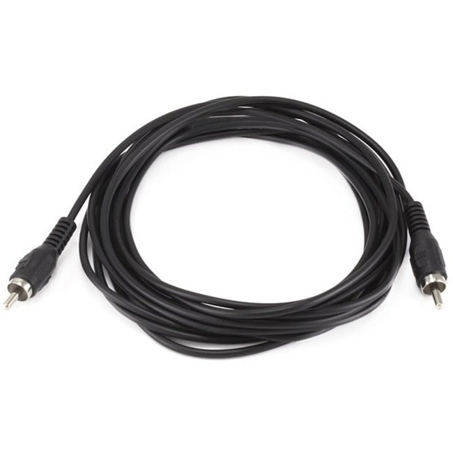 Monoprice 12ft RCA Plug/Plug M/M Cable - Black