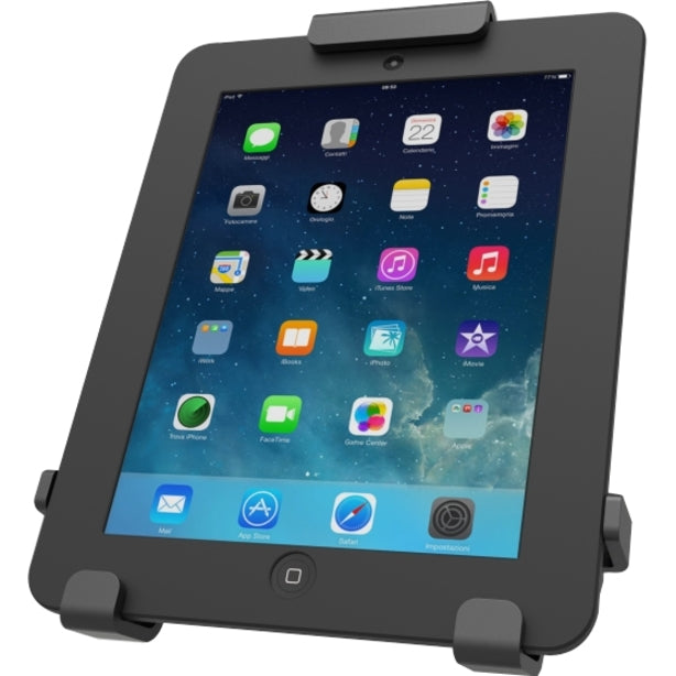 Universal Tablet Rugged Case Holder - Locking Rugged Case Mount Fits Any Tablet