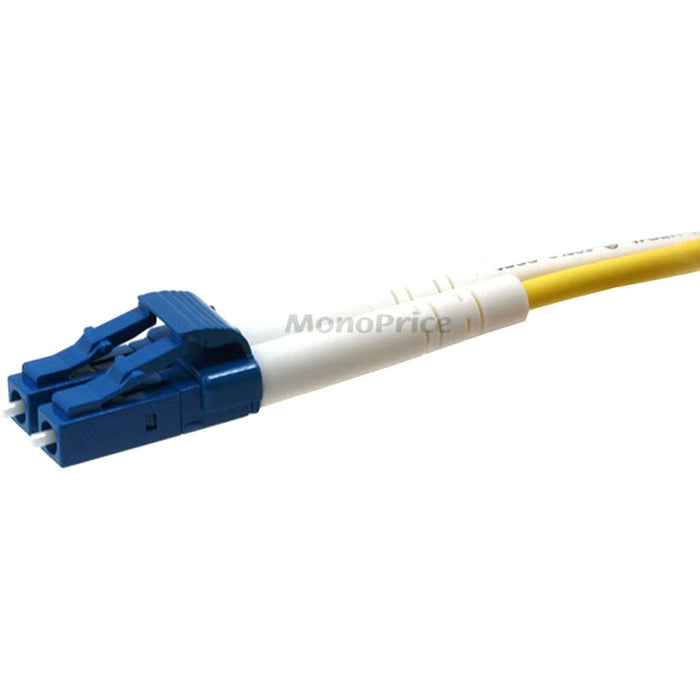 Monoprice Fiber Optic Cable, LC/LC, Single Mode, Duplex - 30 meter (9/125 Type) - Yellow