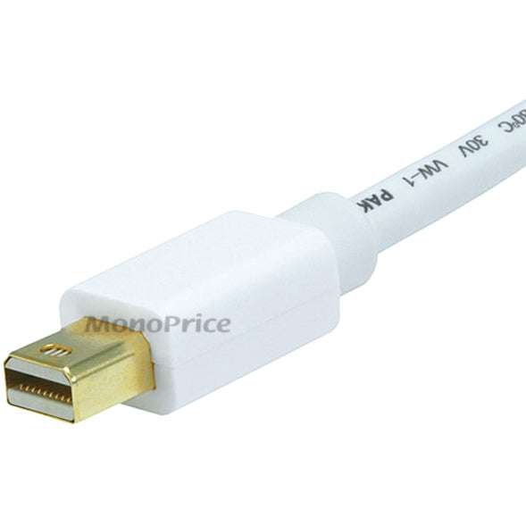 Monoprice 15ft 32AWG Mini DisplayPort to VGA Cable - White