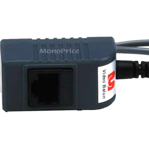 Monoprice 1 Channel Passive CCTV BALUN - Video/Audio/Power over Cat5