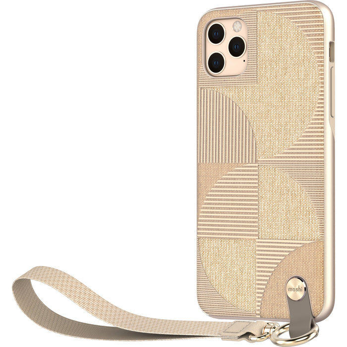Moshi Altra Carrying Case Apple iPhone 11 Pro Max Smartphone - Sahara Beige