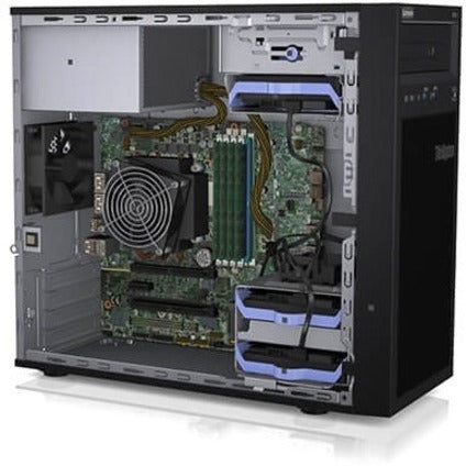 Lenovo ThinkSystem ST50 7Y48A04NNA 4U Tower Server - 1 x Intel Xeon E-2276G 3.80 GHz - 16 GB RAM - Serial ATA/600 Controller