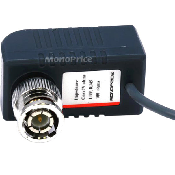 Monoprice 1 Channel Passive CCTV BALUN - Video/Power over Cat5