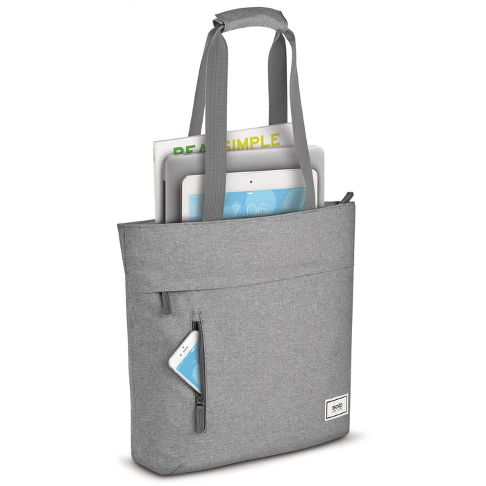 Solo Re:store Carrying Case (Tote) for 15.6" Notebook - Gray