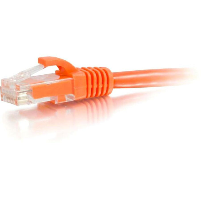 C2G-75ft Cat5e Snagless Unshielded (UTP) Network Patch Cable - Orange