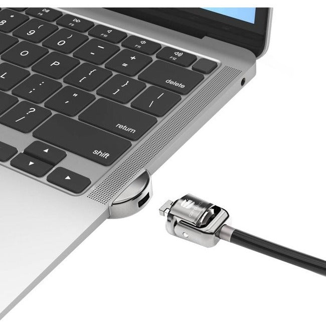 Compulocks MacBook Air Lock Adapter with Keyed Cable Lock