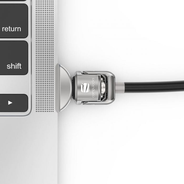 Compulocks MacBook Air Lock Adapter with Keyed Cable Lock