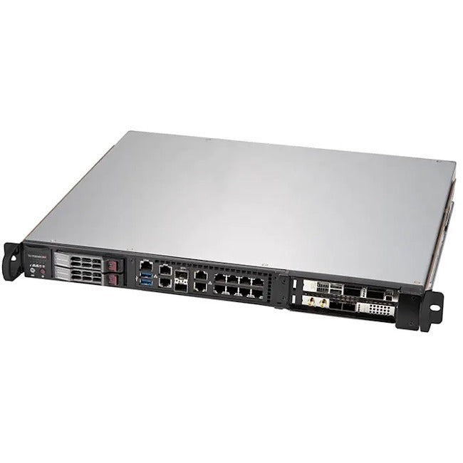 Supermicro SuperServer 1019D-16C-FHN13TP 1U Rack Server - 1 x Intel Xeon D-2183IT - Serial ATA/600 Controller