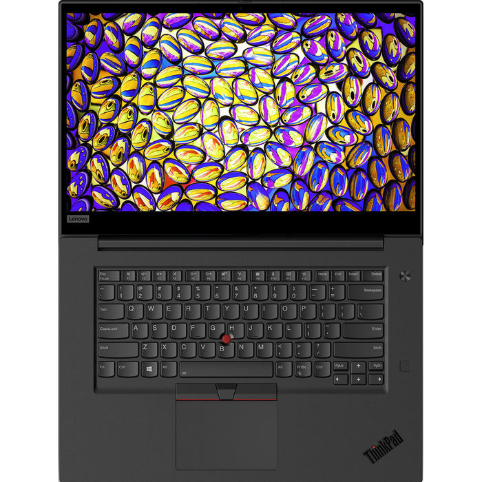 Lenovo ThinkPad P1 Gen 2 20QT001KUS 15.6" Mobile Workstation - 1920 x 1080 - Intel Core i7 9th Gen i7-9750H Hexa-core (6 Core) 2.60 GHz - 8 GB Total RAM - 256 GB SSD - Midnight Black