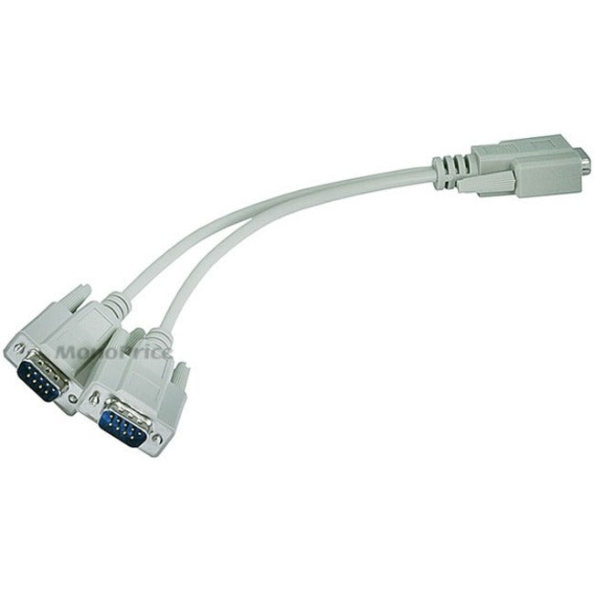 Monoprice RS232 Serial Mouse or Monitor Splitter Cable - (1)DB9 Female to (2) DB9 Male