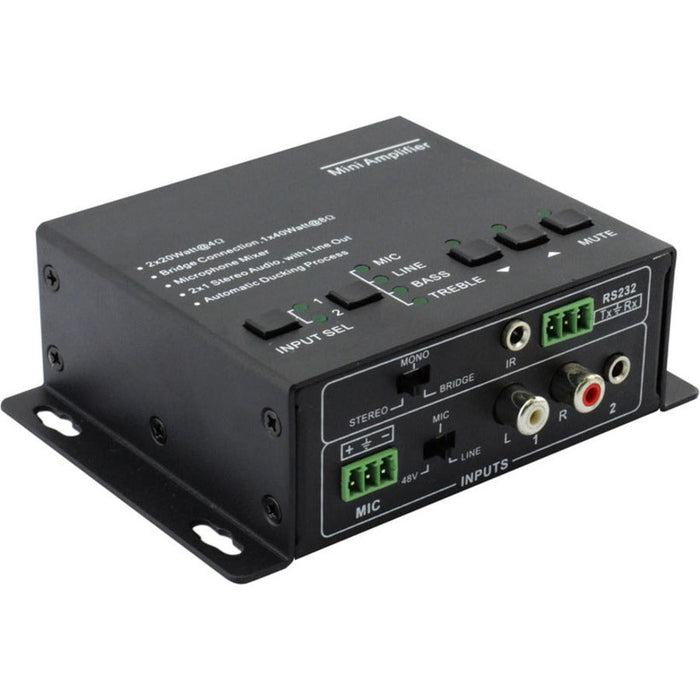 KanexPro AP2DBL Amplifier - 40 W RMS - 2 Channel