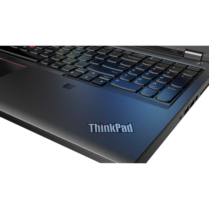 Lenovo ThinkPad P52 20M9000VUS 15.6" Mobile Workstation - 1920 x 1080 - Intel Core i7 8th Gen i7-8850H Hexa-core (6 Core) 2.60 GHz - 16 GB Total RAM - 1 TB SSD