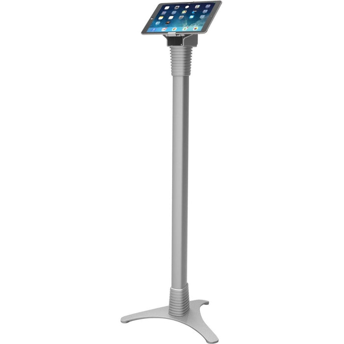 Universal Tablet Cling 2.0 Floor Adjustable Stand Mount - Silver
