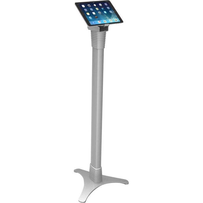 Universal Tablet Cling 2.0 Floor Adjustable Stand Mount - Silver