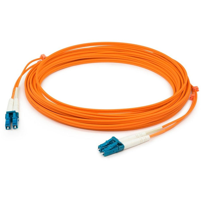 AddOn 2m LC (Male) to LC (Male) Orange OM3 Duplex OFNR (Riser-Rated) Fiber Patch Cable