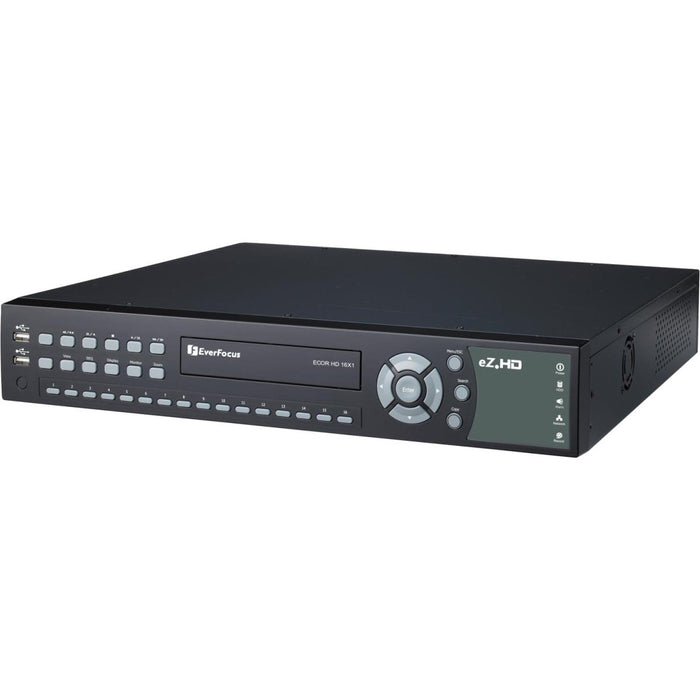 EverFocus 16-Channel HD Real-Time DVR - 1 TB HDD
