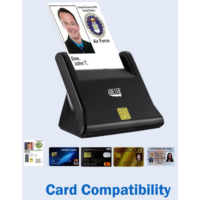 Adesso Desktop Smart Card Reader