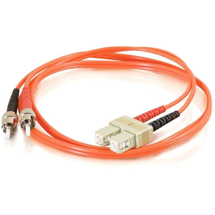 C2G-4m SC-ST 62.5/125 OM1 Duplex Multimode Fiber Optic Cable (TAA Compliant) - Orange