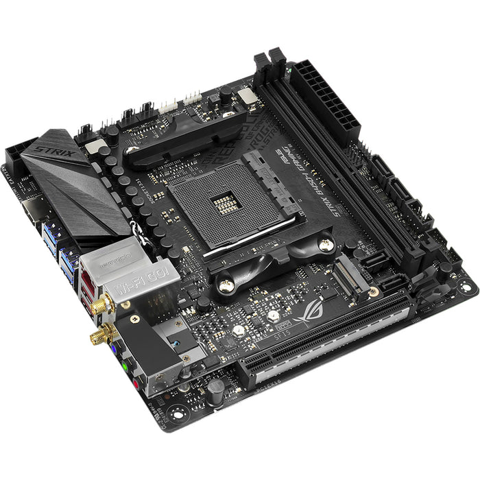 Asus ROG Strix B450-I GAMING Desktop Motherboard - AMD B450 Chipset - Socket AM4 - Mini ITX