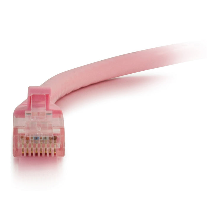 C2G 35ft Cat6a Snagless Unshielded (UTP) Network Patch Ethernet Cable-Pink