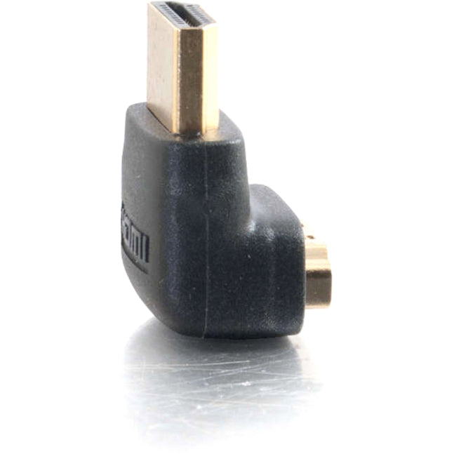 C2G HDMI to HDMI Adapter - 90&deg; Down - Male to Female