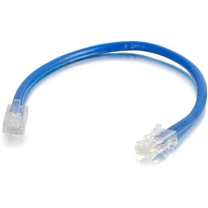 C2G 10ft Cat5E Non-Booted Unshielded (UTP) Network Patch Cable (100pk) - Blue