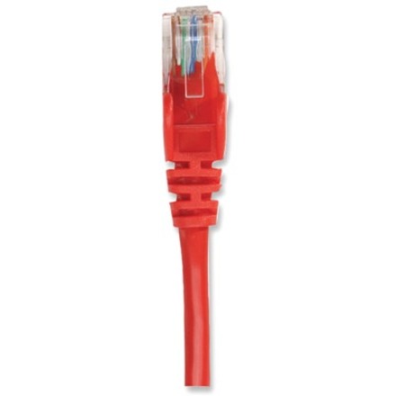Intellinet Network Solutions Cat6 UTP Network Patch Cable, 25 ft (7.5 m), Red